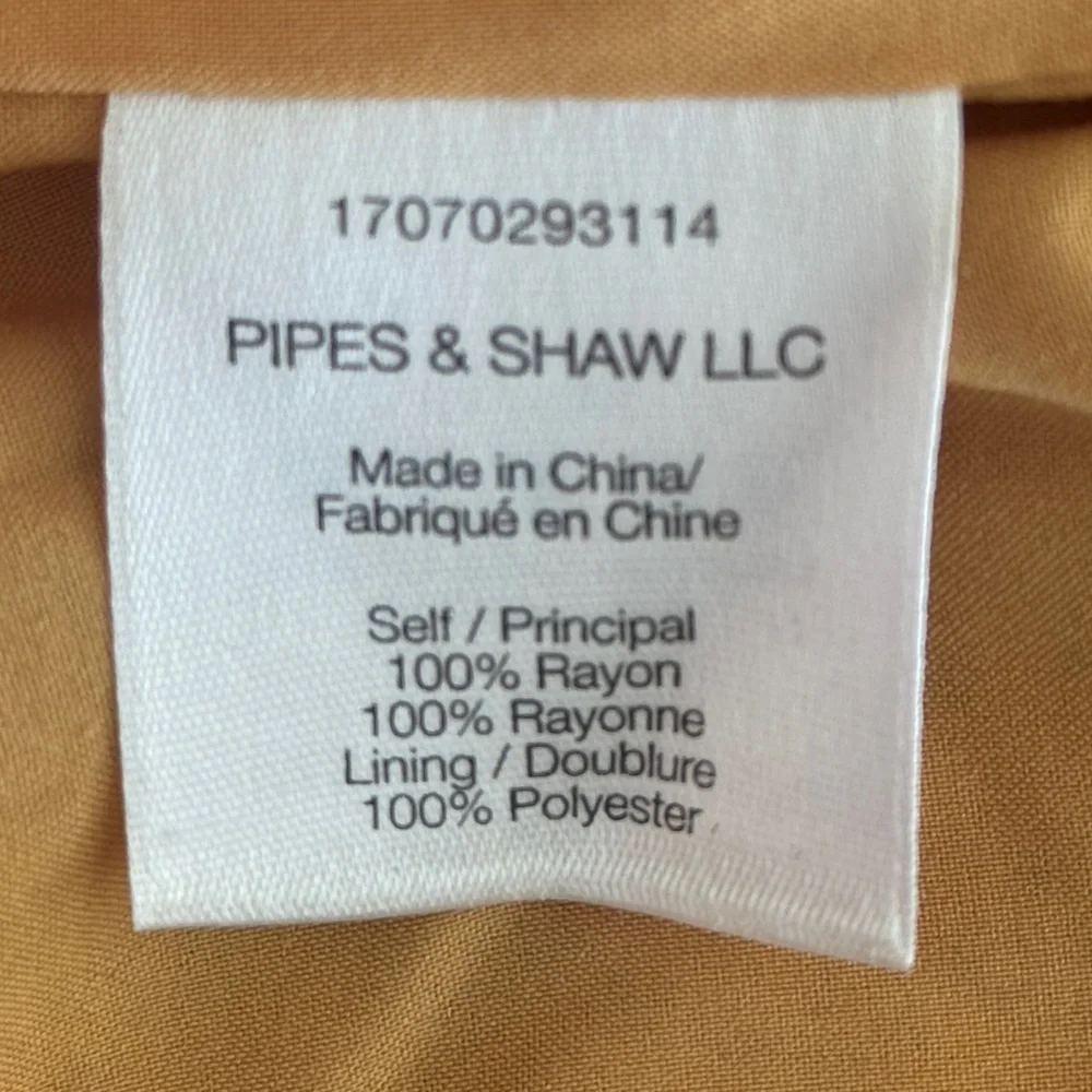 Veronica Beard Size 4 Spencer Mustard Yellow Ditsy Floral Ruched Mini Skirt - Picture 12 of 12